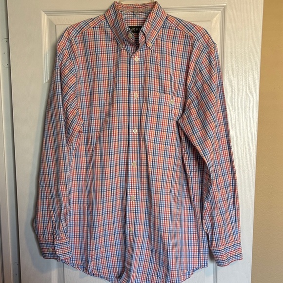 Orvis men’s multi color long sleeve button down shirt size medium - Picture 1 of 10